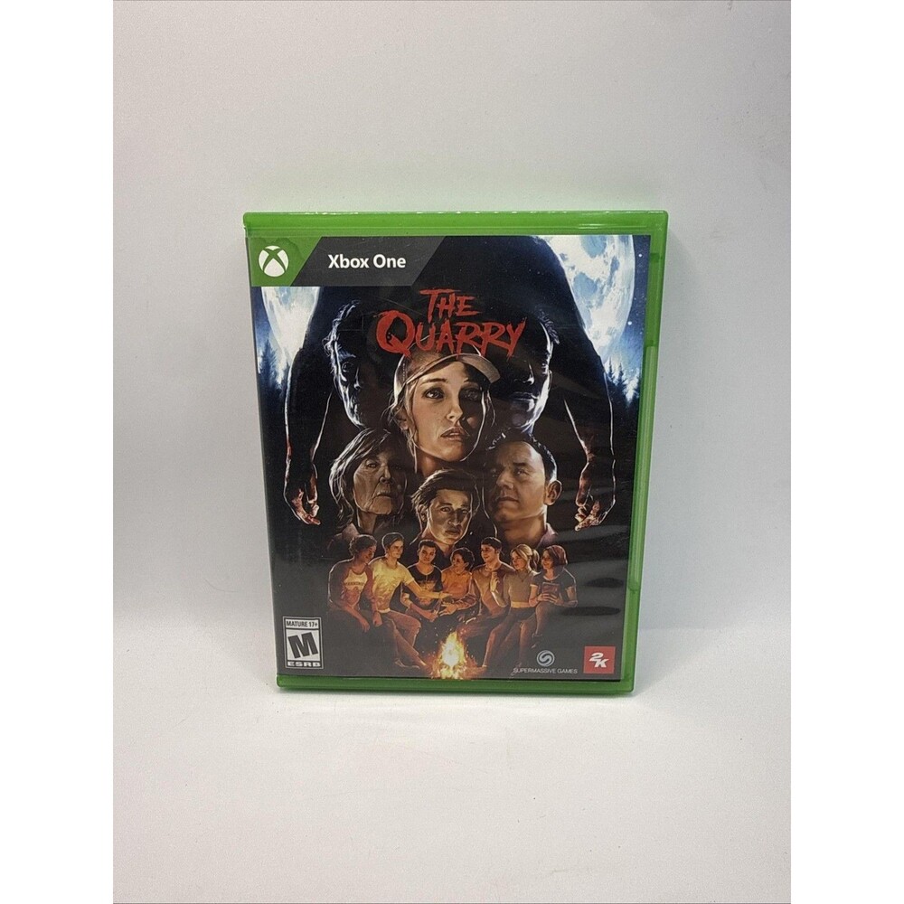 The Quarry Microsoft Xbox One Game Complete CIB M 2022 2K Survival Horror